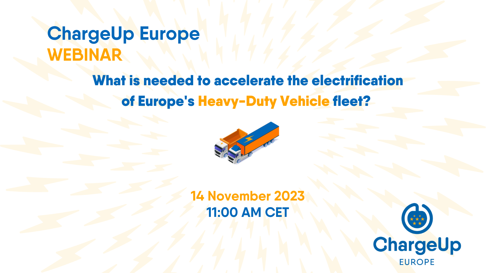 Picture for 'Accelerating the Electrification of Europe's Heavy-Duty Vehicle Fleet' event