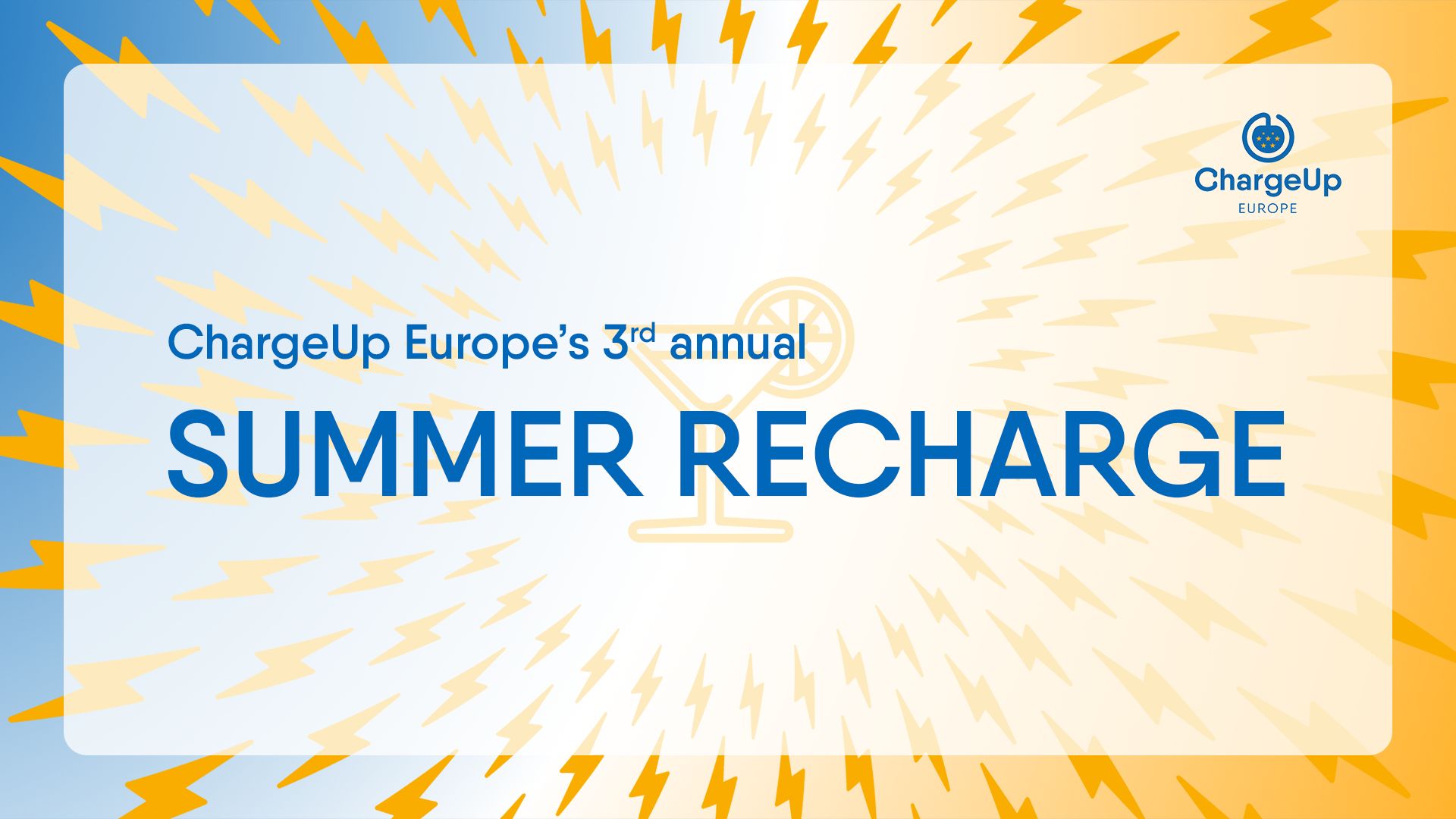 Next month we will have the privilege of hosting the 3rd annual Summer Recharge - the focal point...